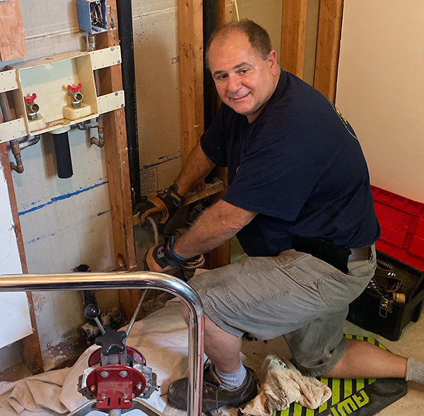 Plumber Joe Marinaccio